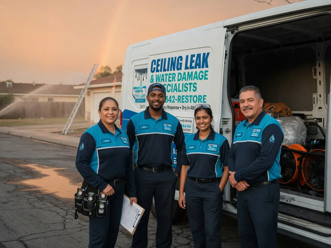 Ceiling Leak Cleanup company in Saint Clairsville, OH